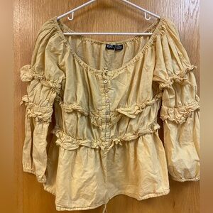 ETC Off the Shoulder top size large